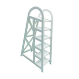 Maxbell 1/12 Mini Ladder Garden Ladder Fairy Garden Ladder Furniture for Yard Garden