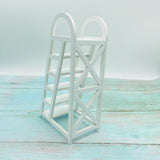 Maxbell 1/12 Mini Ladder Garden Ladder Fairy Garden Ladder Furniture for Yard Garden