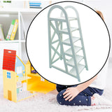 Maxbell 1/12 Mini Ladder Garden Ladder Fairy Garden Ladder Furniture for Yard Garden