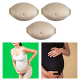 Maxbell Fake Belly Mannequin Skin Color Sponge Belly for Spoof TV Series Advertising 3 to 4 Months