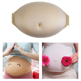 Maxbell Fake Belly Mannequin Skin Color Sponge Belly for Spoof TV Series Advertising 3 to 4 Months