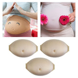 Maxbell Fake Belly Mannequin Skin Color Sponge Belly for Spoof TV Series Advertising 3 to 4 Months