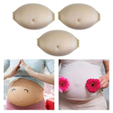 Maxbell Fake Belly Mannequin Skin Color Sponge Belly for Spoof TV Series Advertising 3 to 4 Months