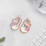 Maxbell Mini 20cm 7.87inch Doll Shoes Costume Doll Dress up Toy for Making Doll Toys Pink White