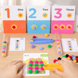 Maxbell Preschool Kids Counting Sorting Early Education for Kids Boys Girls Children