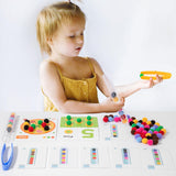 Maxbell Preschool Kids Counting Sorting Early Education for Kids Boys Girls Children