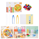 Maxbell Preschool Kids Counting Sorting Early Education for Kids Boys Girls Children