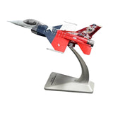 Maxbell 1/100 Airplane Model Kids Toy with Stand Aviation Model Ornaments Alloy