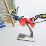 Maxbell 1/100 Airplane Model Kids Toy with Stand Aviation Model Ornaments Alloy