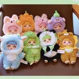 Maxbell 6 Pieces Mini Plush Doll Toy Cartoon Plush Figure for Family Gift Boys Girls