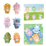 Maxbell 6 Pieces Mini Plush Doll Toy Cartoon Plush Figure for Family Gift Boys Girls