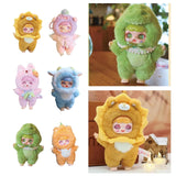 Maxbell 6 Pieces Mini Plush Doll Toy Cartoon Plush Figure for Family Gift Boys Girls