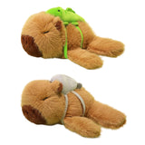 Maxbell Capybara Plush Toy with Backpack Capibara Stuffed Aniamls Toy for Boys Girls Turtle backpack