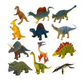 Maxbell 12Pcs Dinosaur Figure Toy Development Playset for Holiday New Year Festival