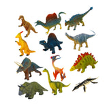 Maxbell 12Pcs Dinosaur Figure Toy Development Playset for Holiday New Year Festival