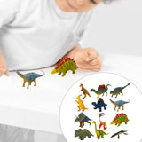 Maxbell 12Pcs Dinosaur Figure Toy Development Playset for Holiday New Year Festival