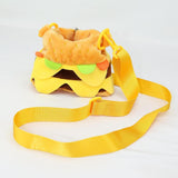 Maxbell Plush Doll Clothes for 20cm Dress up Plush Doll Accessories Costumes Cartoon Hamburger