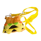 Maxbell Plush Doll Clothes for 20cm Dress up Plush Doll Accessories Costumes Cartoon Hamburger