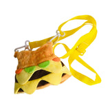 Maxbell Plush Doll Clothes for 20cm Dress up Plush Doll Accessories Costumes Cartoon Hamburger