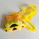 Maxbell Plush Doll Clothes for 20cm Dress up Plush Doll Accessories Costumes Cartoon Hamburger