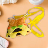 Maxbell Plush Doll Clothes for 20cm Dress up Plush Doll Accessories Costumes Cartoon Hamburger