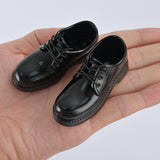 Maxbell 1:4 Scale Schoolgirl Shoes Classic Round Toe Shoe for Girls Gift DIY Cosplay