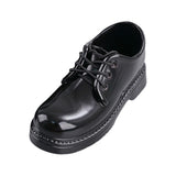 Maxbell 1:4 Scale Schoolgirl Shoes Classic Round Toe Shoe for Girls Gift DIY Cosplay