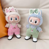 Maxbell 6.69in Doll Clothes Costumes Doll Accessories for Gift Birthday Little Girls green