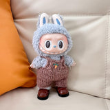 Maxbell 6.69in Doll Clothes Costumes Doll Accessories for Gift Birthday Little Girls brown