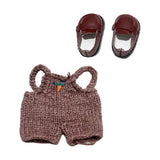 Maxbell 6.69in Doll Clothes Costumes Doll Accessories for Gift Birthday Little Girls brown