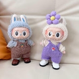 Maxbell 6.69in Doll Clothes Costumes Doll Accessories for Gift Birthday Little Girls brown