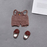 Maxbell 6.69in Doll Clothes Costumes Doll Accessories for Gift Birthday Little Girls brown