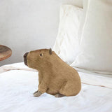 Maxbell Cute Capybara Plush Toy Ornament Capybara Stuffed Aniamls Toy for Home Decor