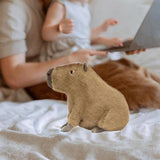 Maxbell Cute Capybara Plush Toy Ornament Capybara Stuffed Aniamls Toy for Home Decor