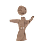 Maxbell 1/6 Scale Female Figure Doll Trench Coat Outfit for 12" Female Action Figure Brown