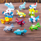 Maxbell 12 Pieces Wooden Model Airplane Party Favors Construction Kits Airplane Kits