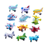Maxbell 12 Pieces Wooden Model Airplane Party Favors Construction Kits Airplane Kits