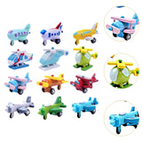 Maxbell 12 Pieces Wooden Model Airplane Party Favors Construction Kits Airplane Kits
