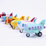 Maxbell 12 Pieces Wooden Model Airplane Party Favors Construction Kits Airplane Kits