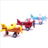 Maxbell 12 Pieces Wooden Model Airplane Party Favors Construction Kits Airplane Kits