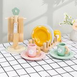 Maxbell Kitchen Pretend Play Simulation Play Dishes Tableware for Children Baby Boys