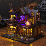 Maxbell Dollhouse Diy Kits Handmade Desktop Decoration Wooden Doll House Accessories