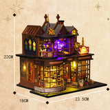 Maxbell Dollhouse Diy Kits Handmade Desktop Decoration Wooden Doll House Accessories