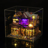Maxbell Dollhouse Diy Kits Handmade Desktop Decoration Wooden Doll House Accessories