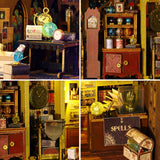Maxbell Dollhouse Diy Kits Handmade Desktop Decoration Wooden Doll House Accessories
