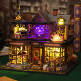 Maxbell Dollhouse Diy Kits Handmade Desktop Decoration Wooden Doll House Accessories