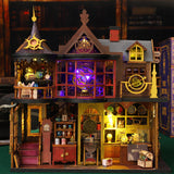Maxbell Dollhouse Diy Kits Handmade Desktop Decoration Wooden Doll House Accessories