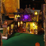 Maxbell Dollhouse Diy Kits Handmade Desktop Decoration Wooden Doll House Accessories