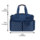 Maxbell Diaper Bag Tote Stylish Multifunction for Diaper Small Items Bottle
