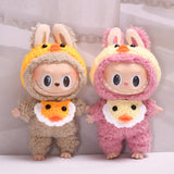 Costume Accessory Set Lovely Kids Toy for 17cm Dolls,15cm Dolls Pendant Doll yellow